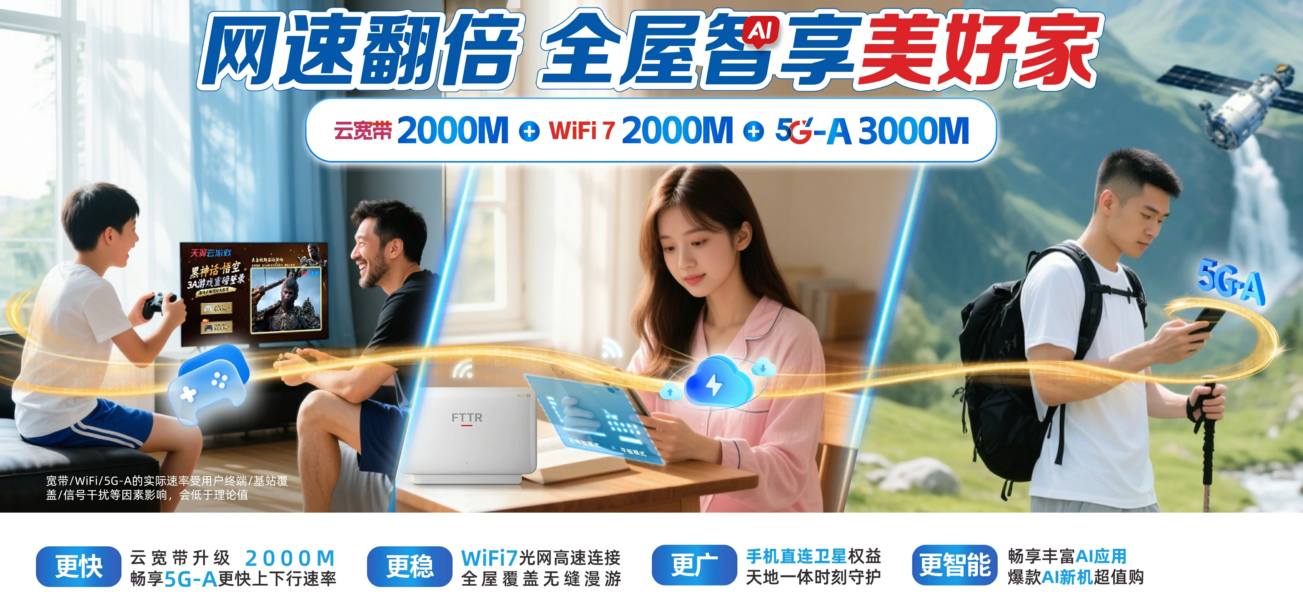 中国电信 张家界电信宽带 宽带套餐